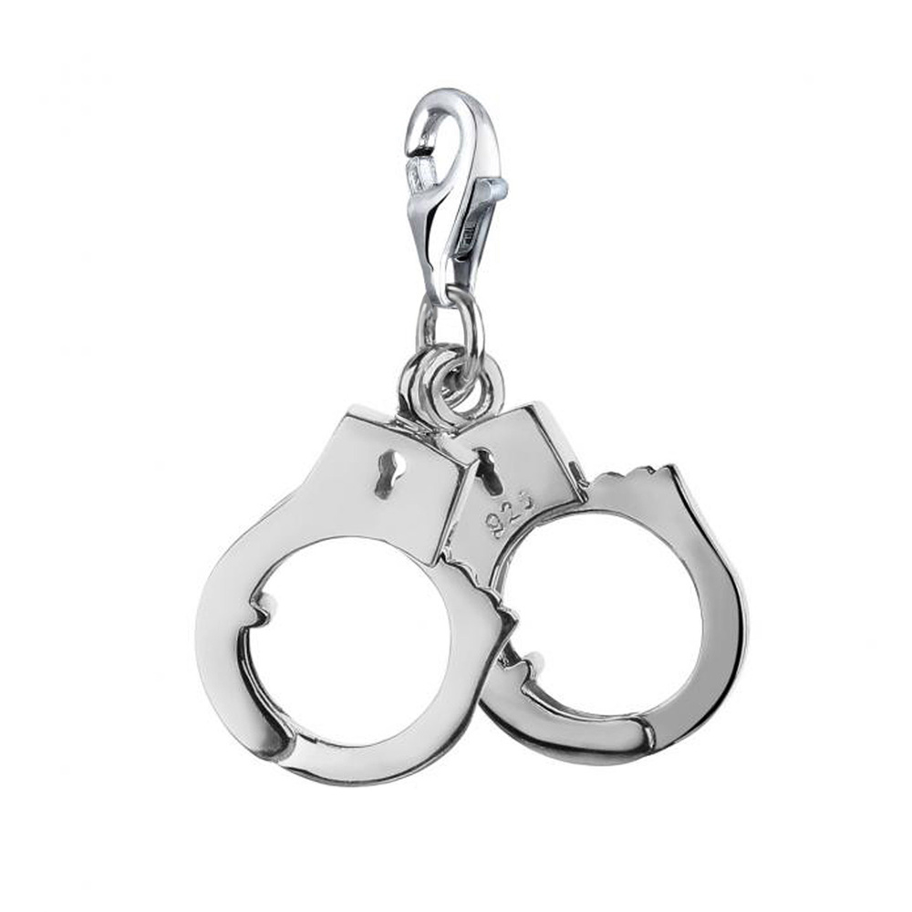 Nenalina Nenalina Amulette Femmes pendentif menottes en argent sterling 925 Pendentif