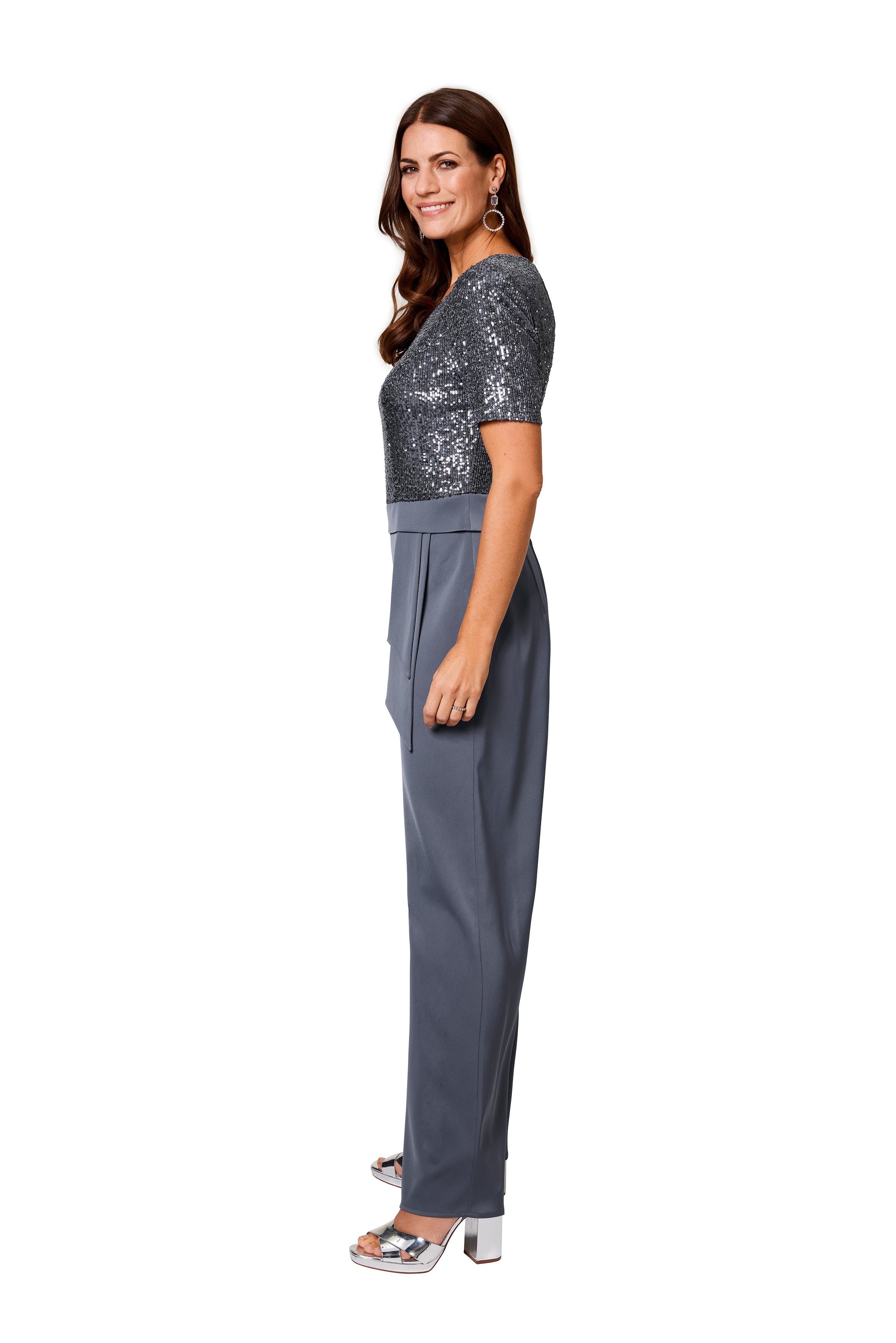 HERMANN LANGE Collection Culotte-Overall mit Pailletten