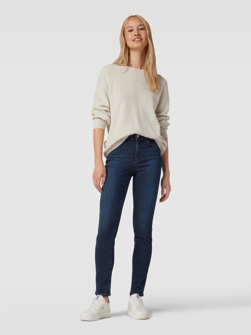 Jeans im 5-Pocket-Design Modell 'DEVINE' in dunkelblau