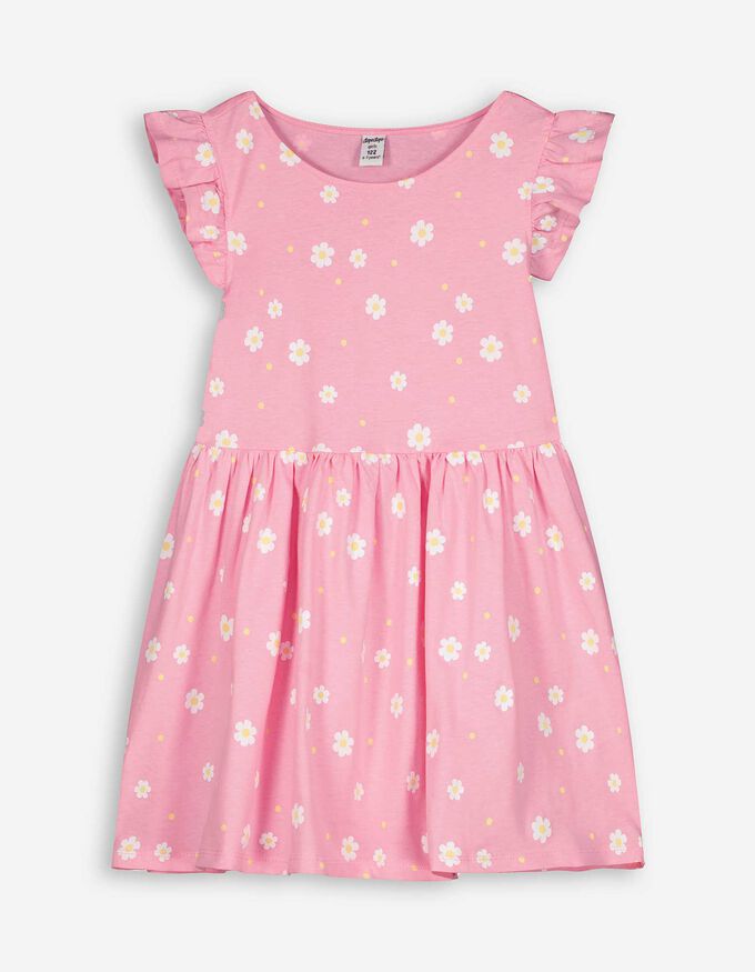 Kleid - Ärmel mit Volants