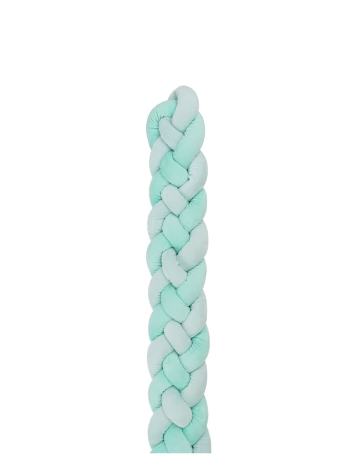 Kikkaboo Babynest 180 x 15cm geflochten in grün günstig kaufen 60x120 cm