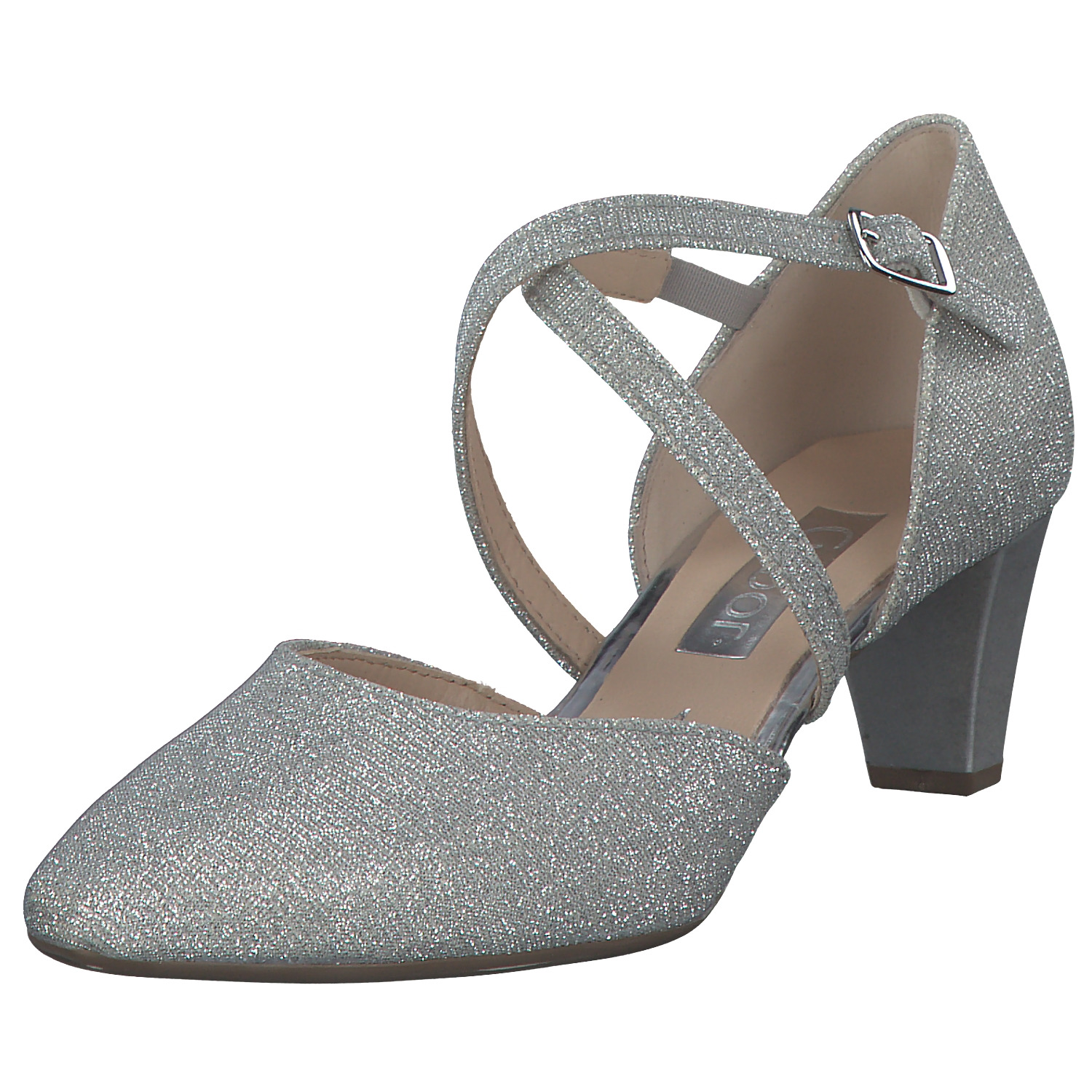 Gabor 01.363, Pumps, Damen, Silber