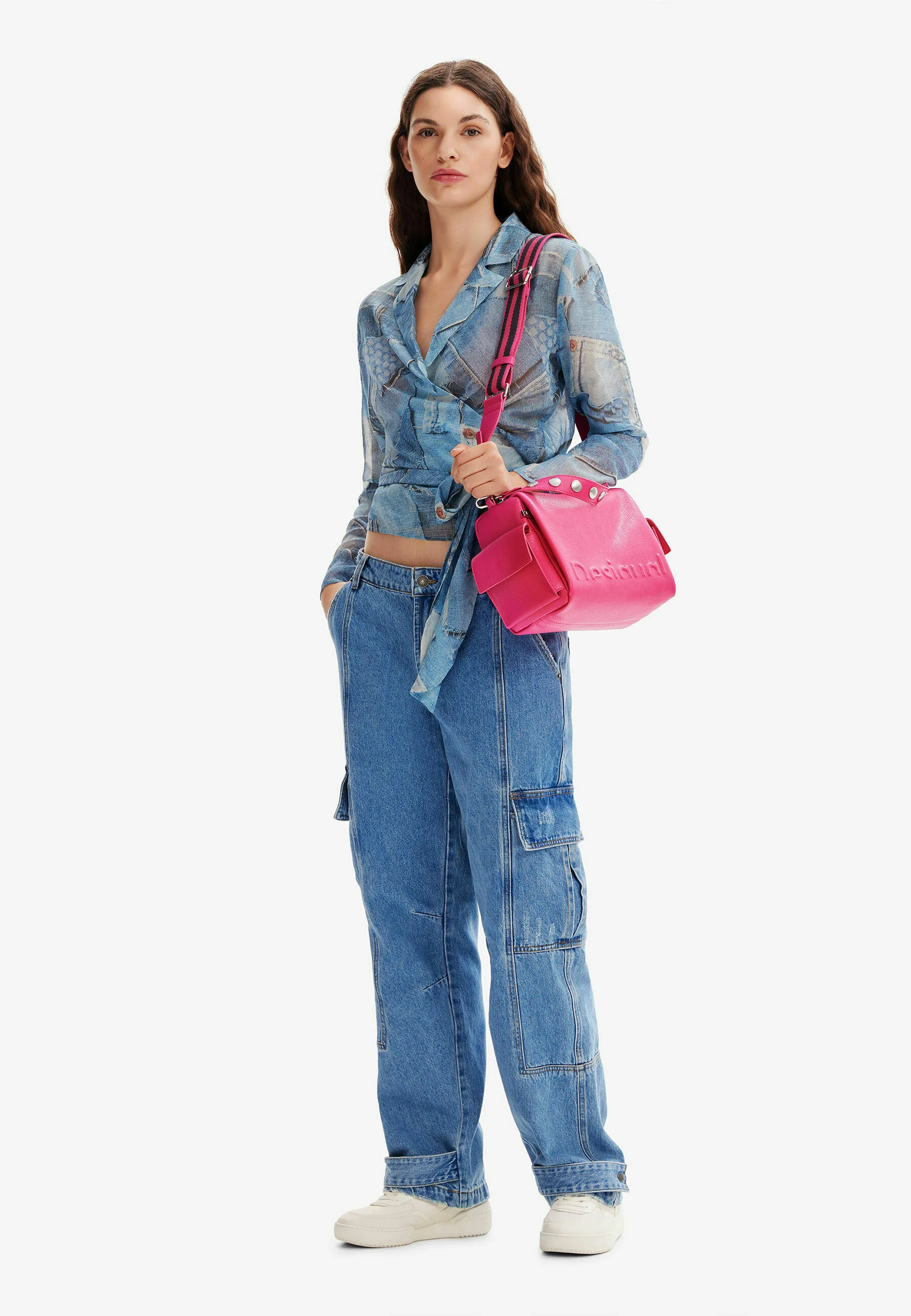 Desigual MIDTamaño HALF LOGO - Bolso