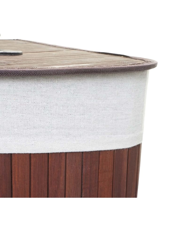 MCW Eckwäschekorb C21, Braun günstig kaufen onesize