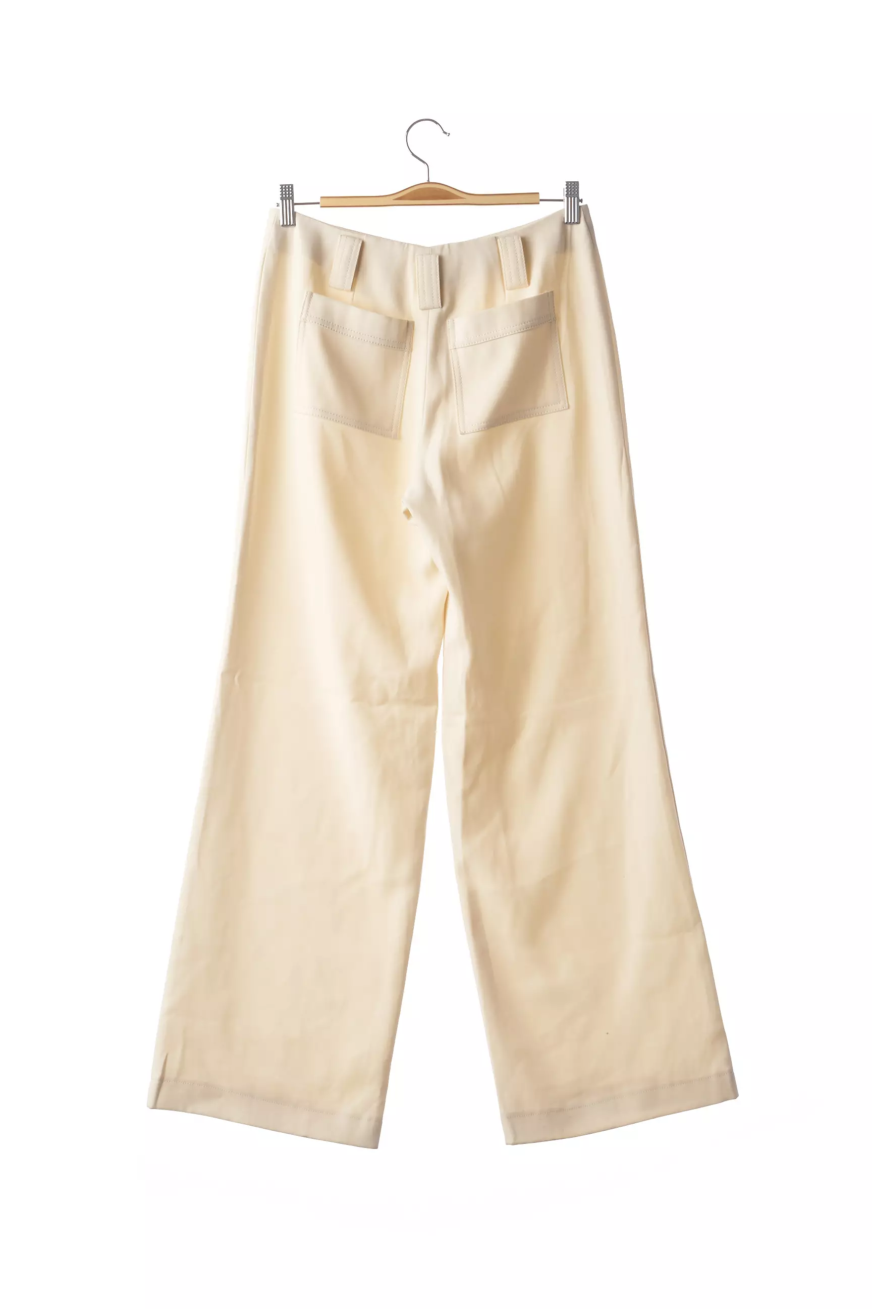 Laurel Pantalons Larges Femme couleur beige