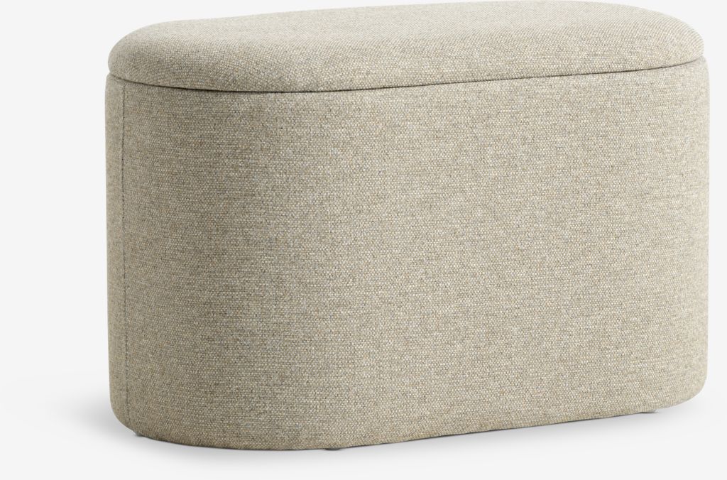 GISLEV GISLEV 65x36 puff med sandstoff, lagertype