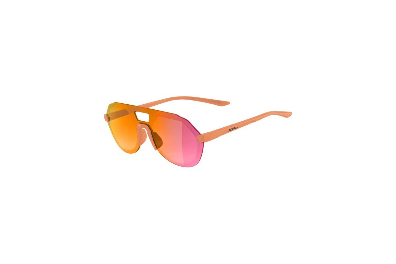 Alpina Beam II peach matt / red mirror