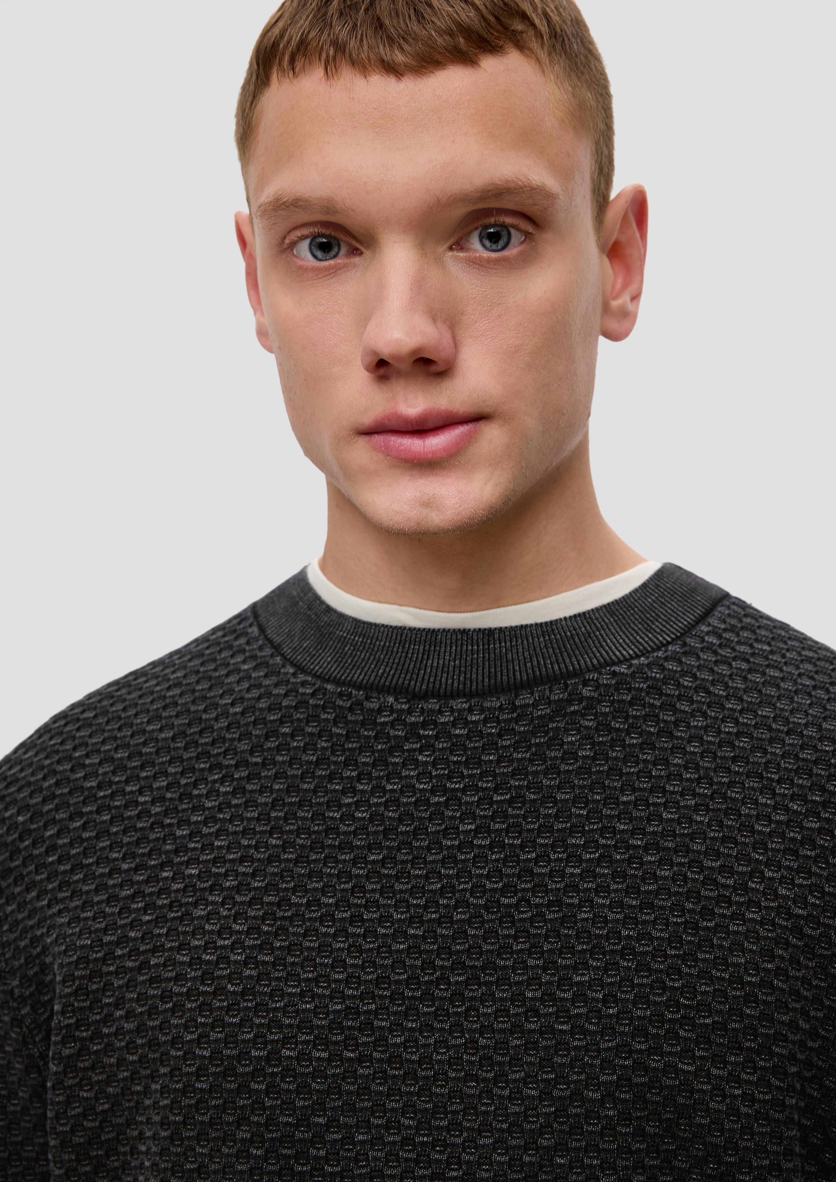 Strickpullover mit Waschung  2151766-9999