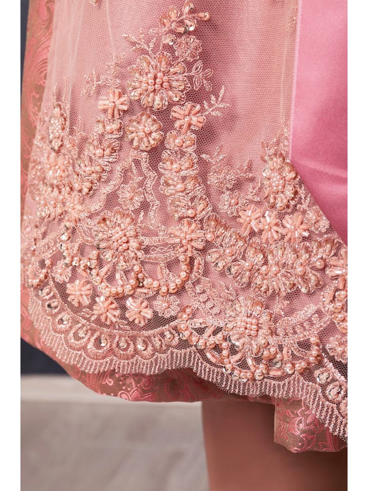 Edelnice Midi Dirndl Sophia in rose günstig kaufen
