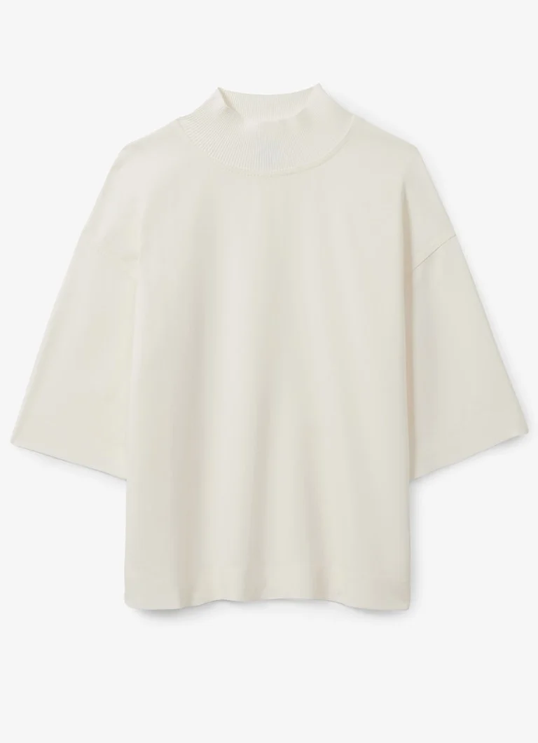 Reiss Amaya oversized top with turtleneck