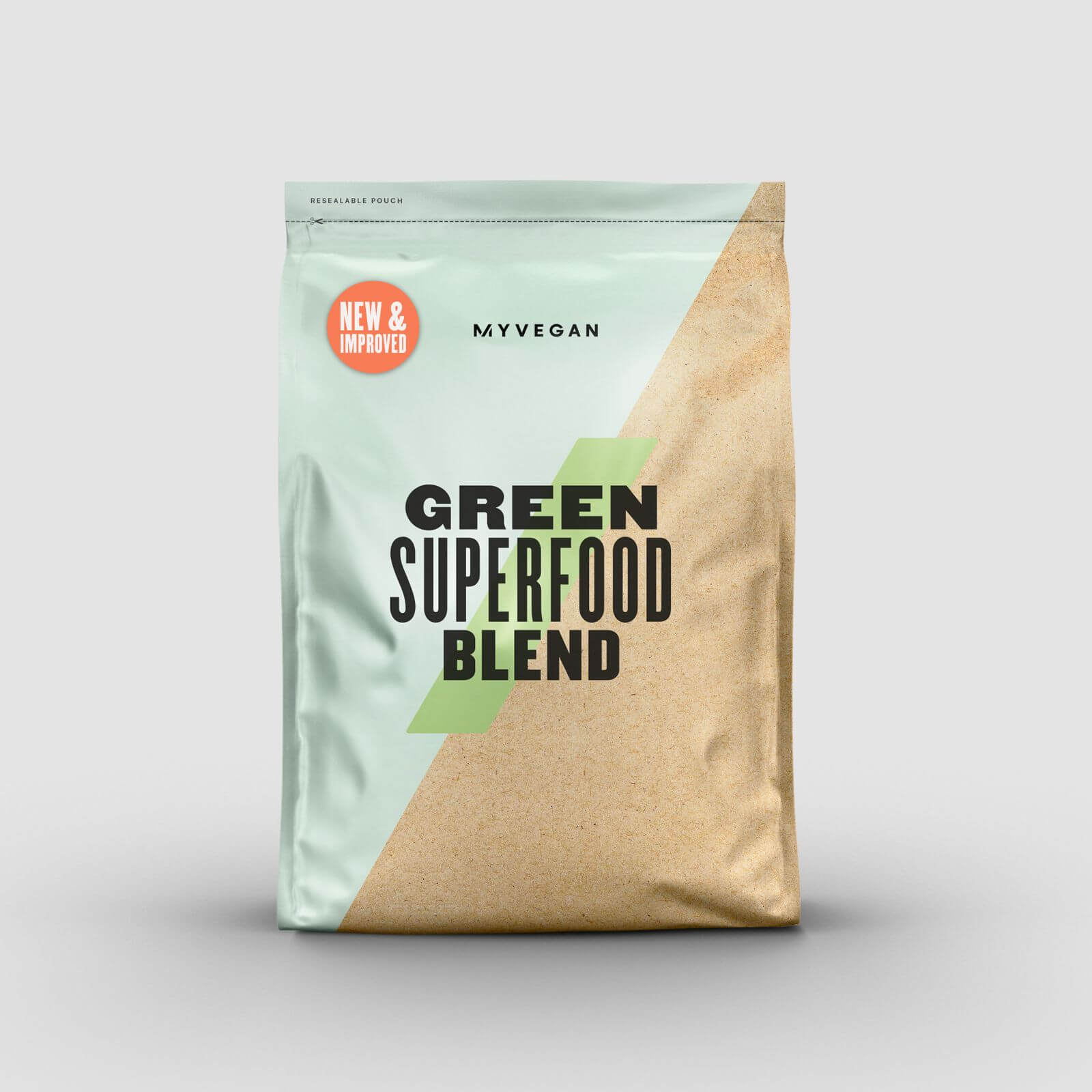 Myvegan Green Superfood Blend V3, Raspberry & Cranberry, 500g