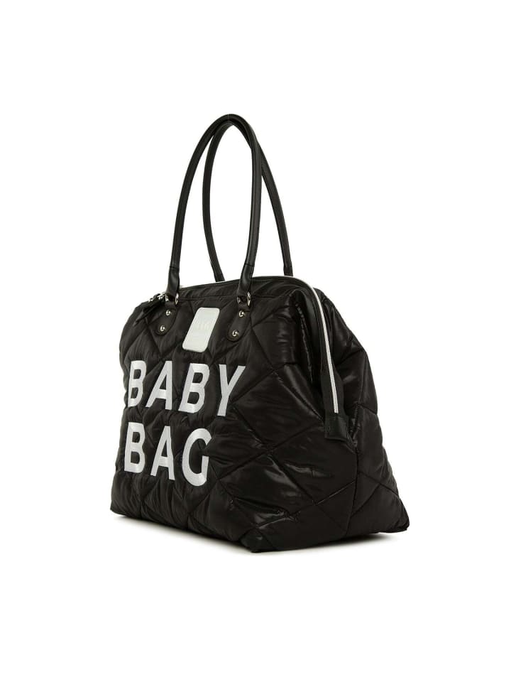 BAGmori Wickeltasche - Schultertasche in Schwarz günstig kaufen onesize