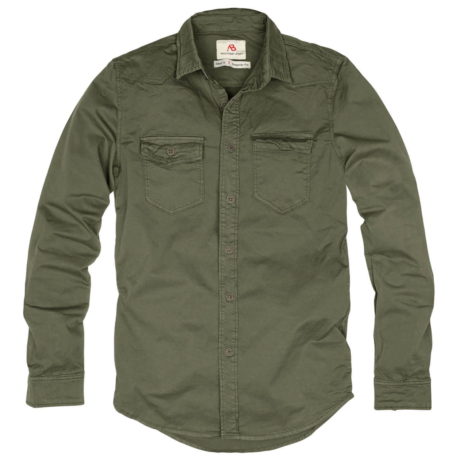 Hemd Vintage Langarm