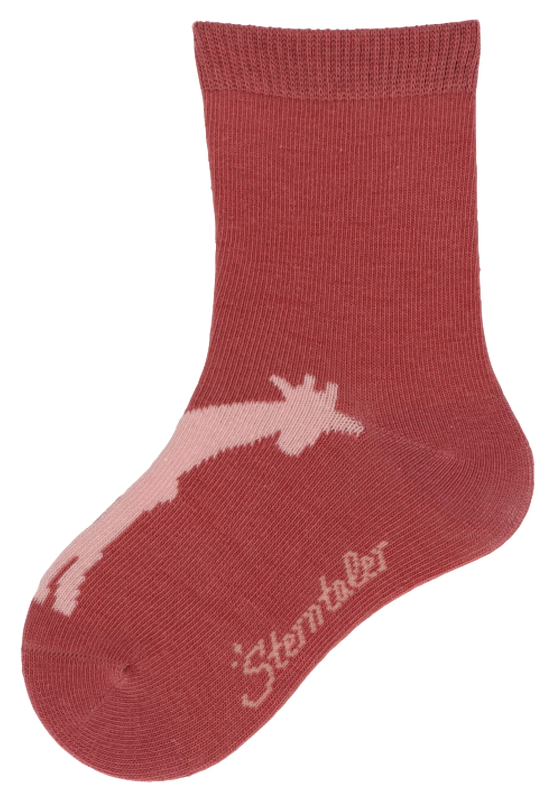 Socken im 3er Pack mit Motiv Afrika in versch. Farben