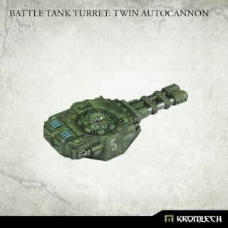 Battle Tank Turret: Twin Autocannon
