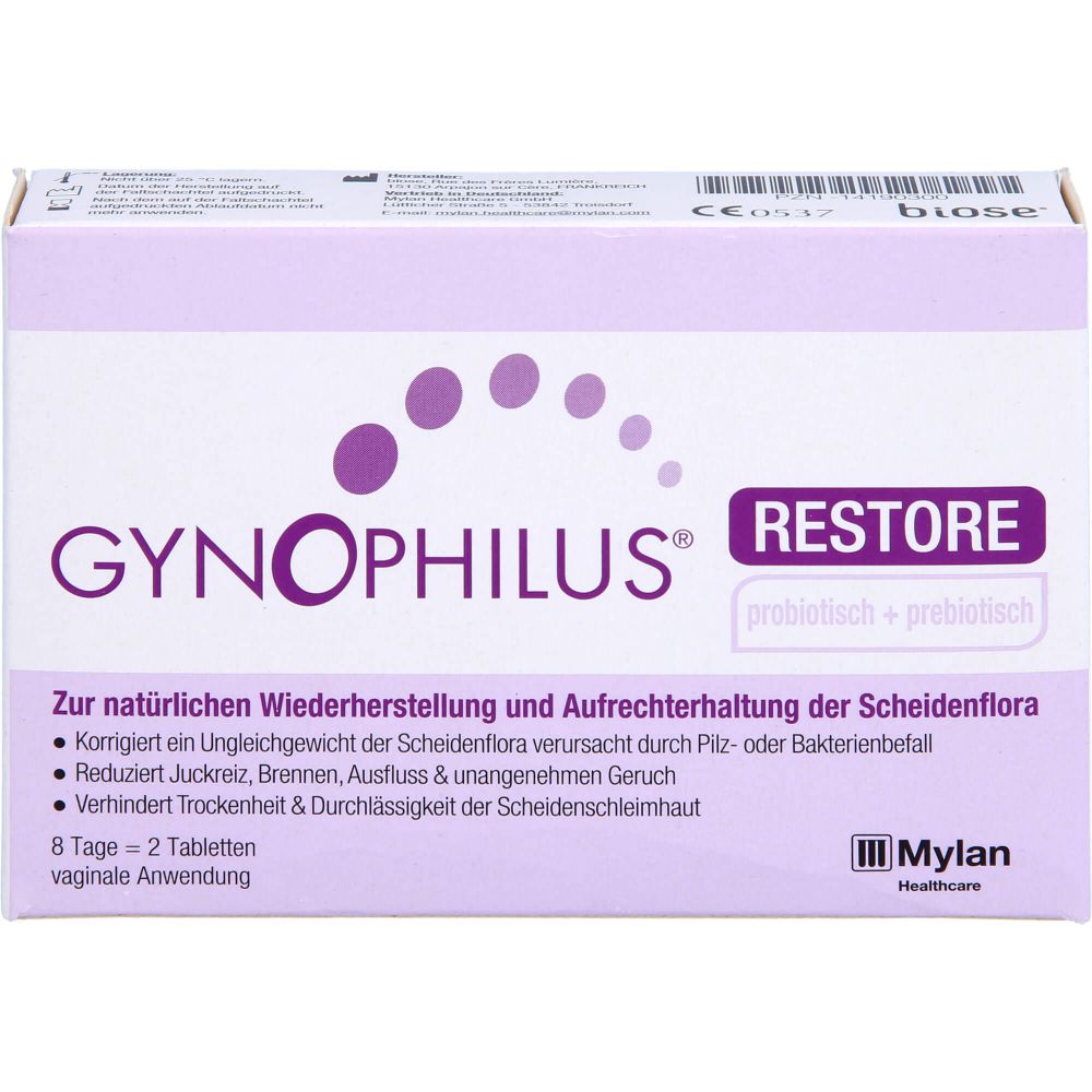GYNOPHILUS restore Vaginaltabletten