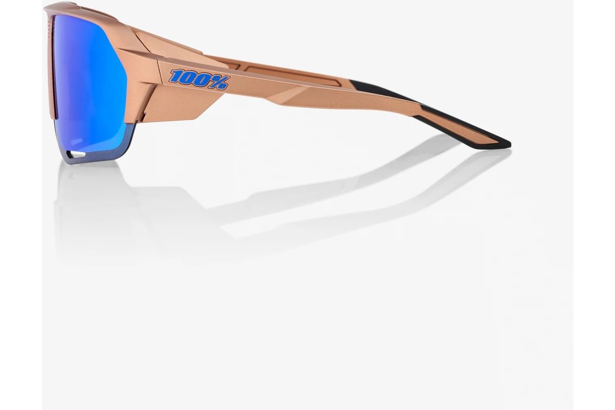 100 Percent Norvik Matte Copper Chromium / Blue Mirror Lens