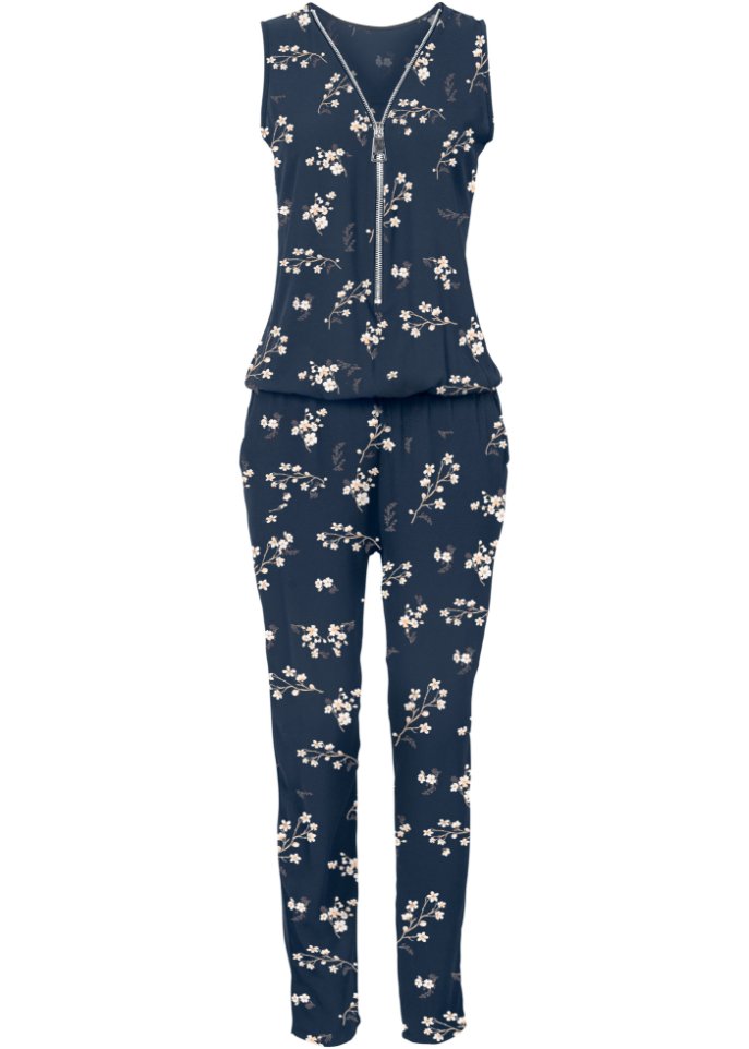 Jumpsuit mit Reißverschluss