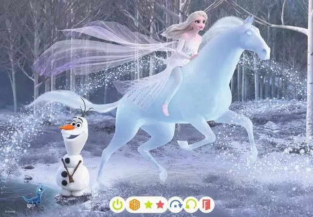 Kinderpuzzle ab 4 Jahren - tiptoi® Puzzle für kleine Entdecker: Disney Die Eiskönigin - 24 Teile