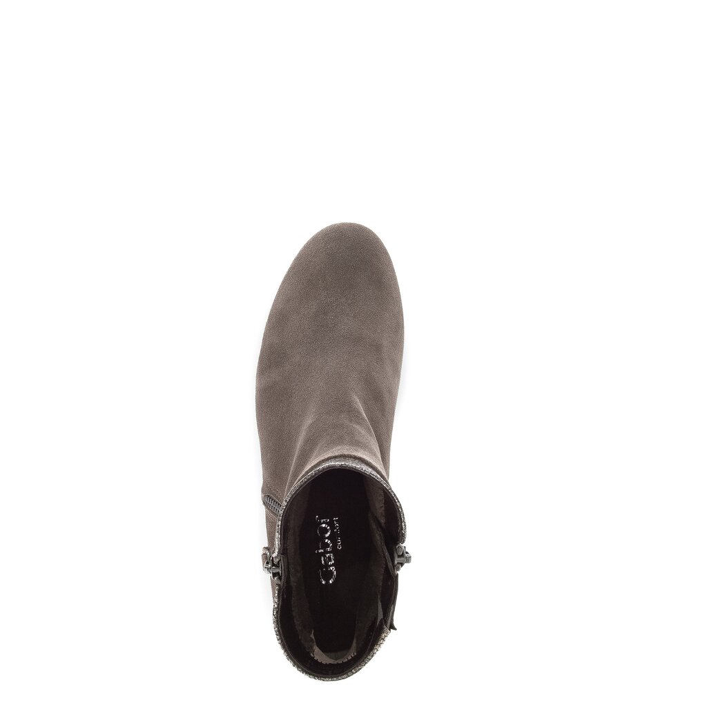 Gabor comfort Sportliche Stiefelette grau