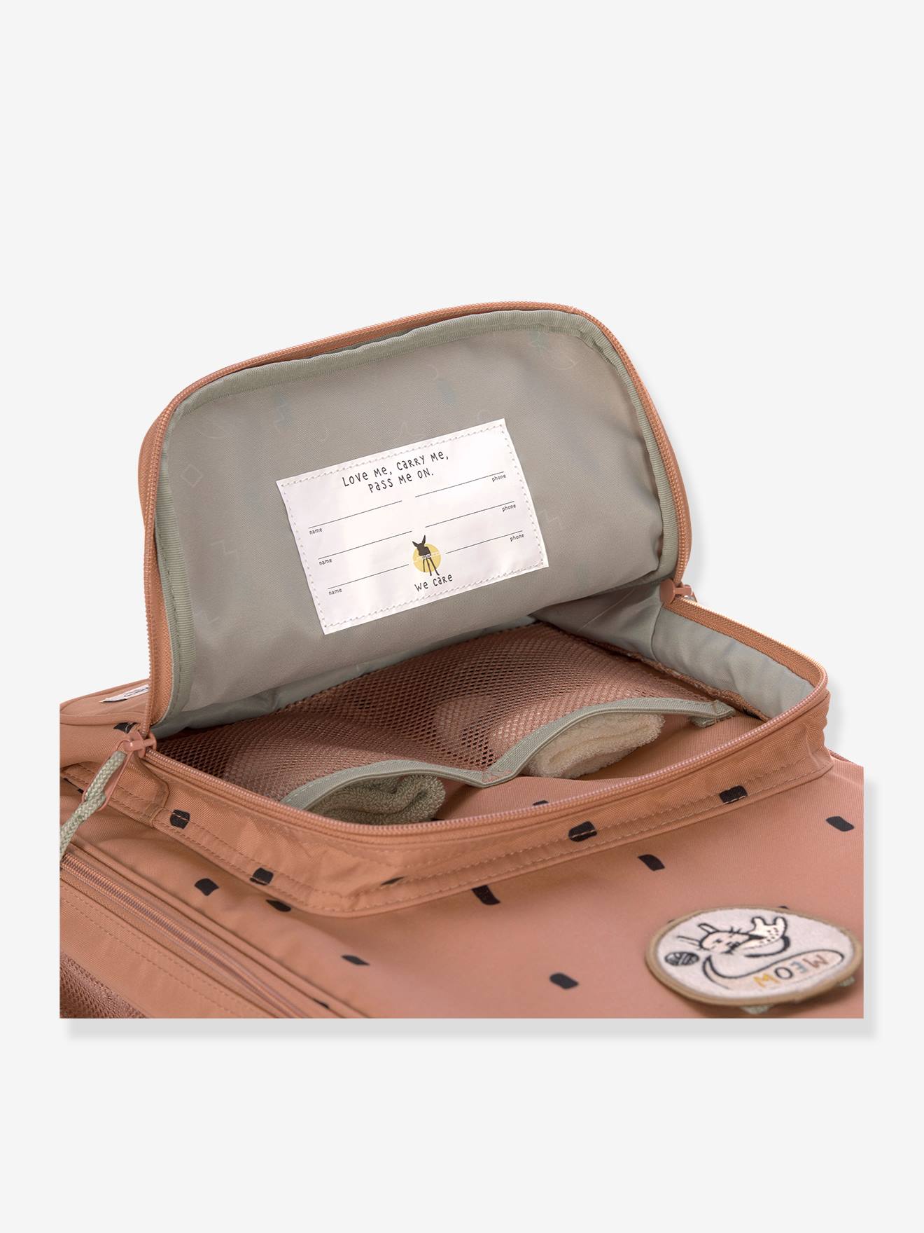 Valise à roulettes LÄSSIG happy prints olive