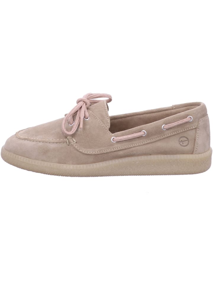 Tamaris Damen Slipper  in Beige günstig kaufen