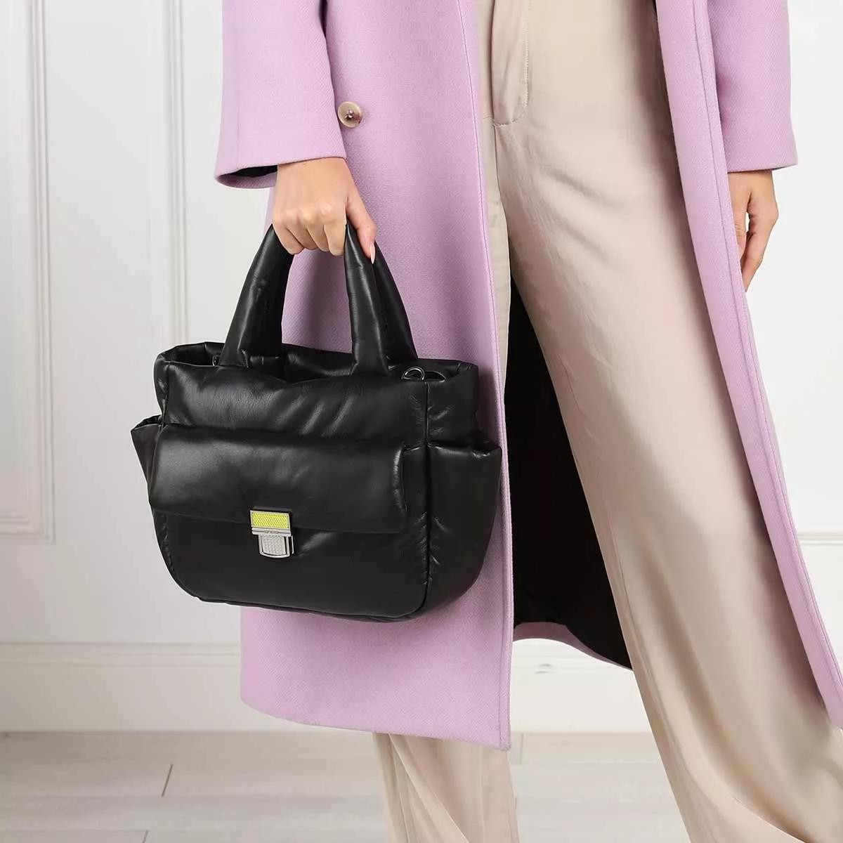 MSGM Handtaschen schwarz Tote