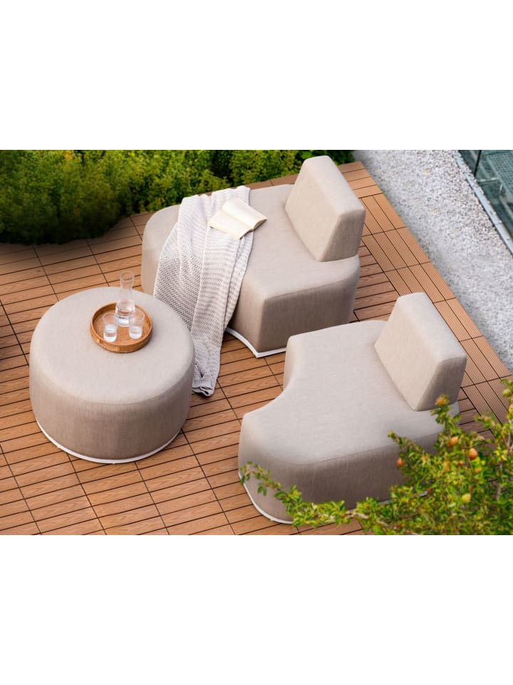 Beliani 3-tlg Lounge Set FABRO in Beige günstig kaufen onesize