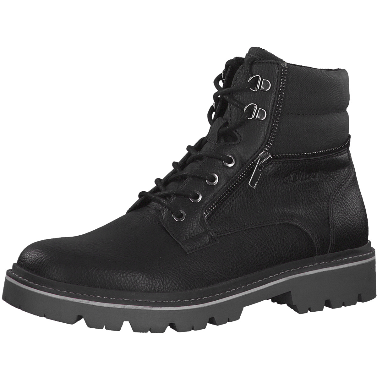 s.Oliver 5-16200-41 Schnürboots schwarz