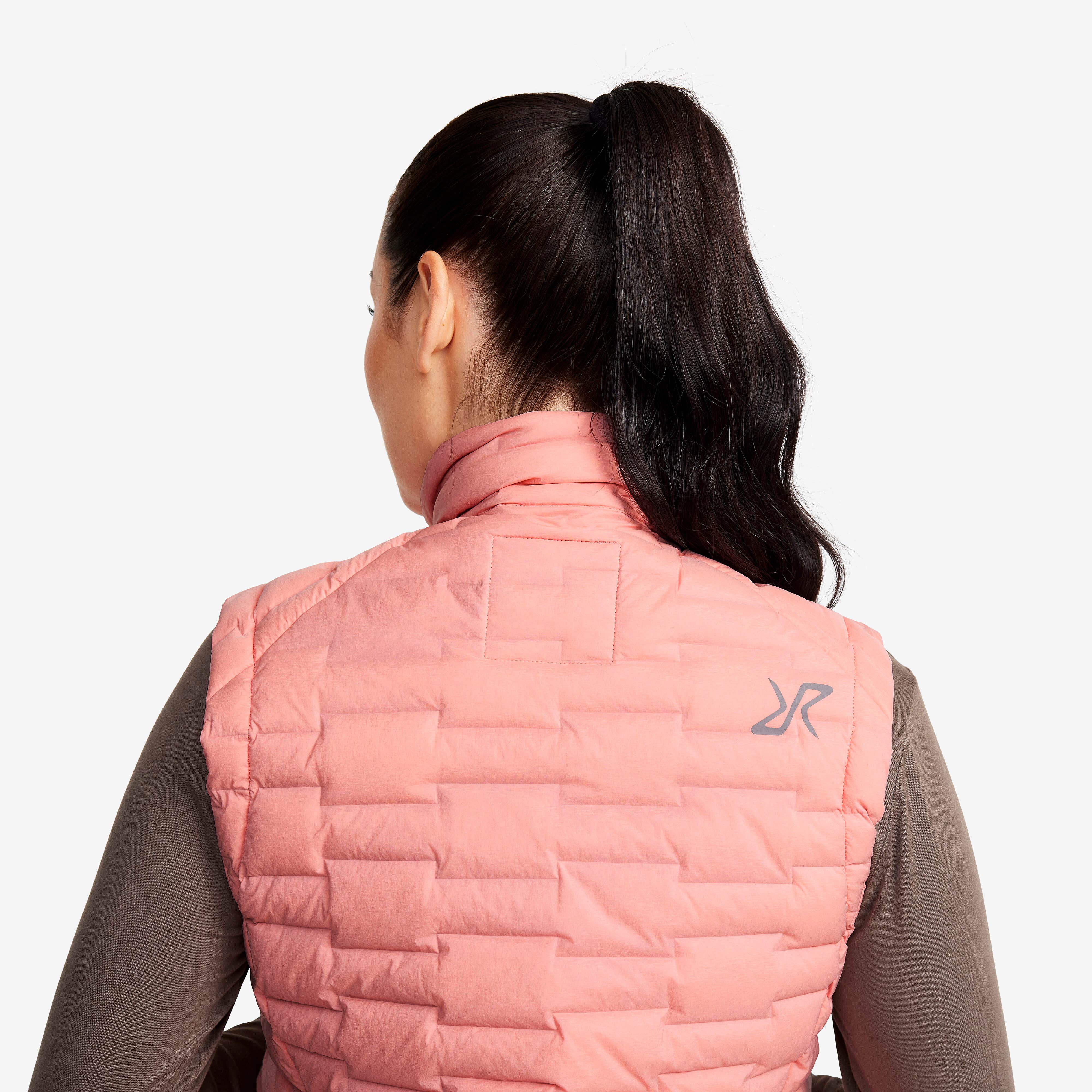 Flex Stretch Down Vest Femme Blush