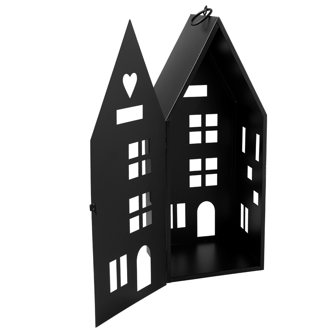 Große Laterne in Haus-Form