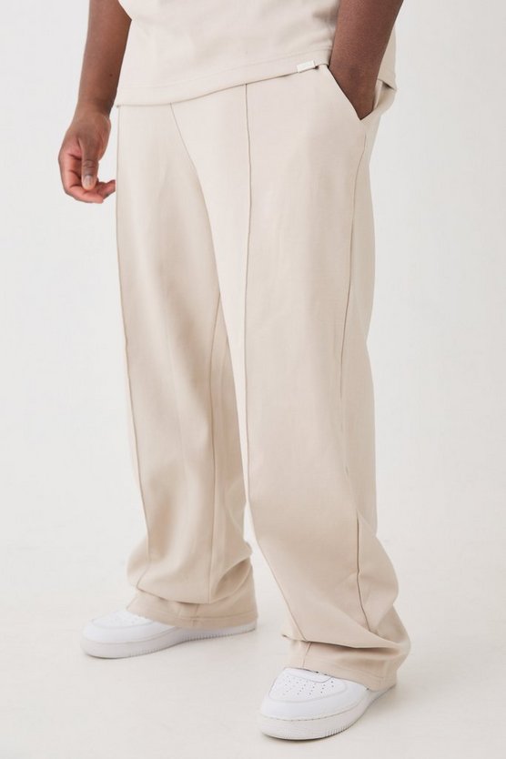 Plus Oversize T-Shirt & lockere Jogginghose