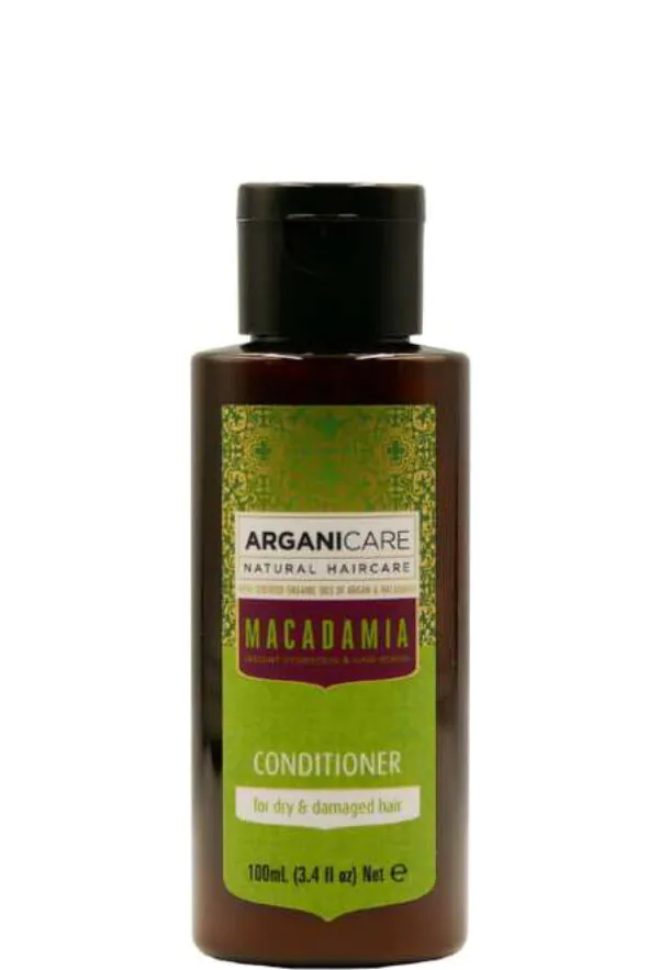 Arganicare Macadamia hårbalsam, rejsestørrelse 100 ml