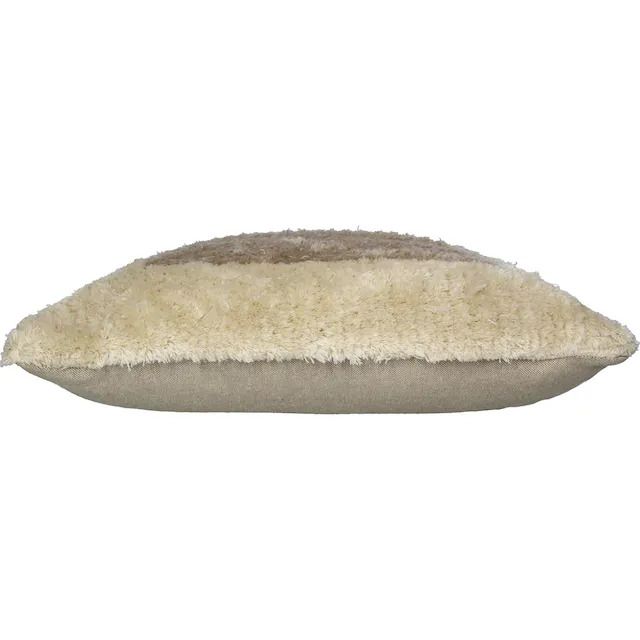 Trendhopper Zierkissen Cube Elfenbeinfarben 45 x 45 cm