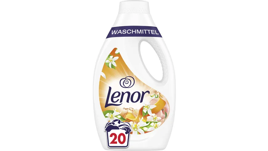 Lenor flüssiges universal Waschmittel Orangenblüte Pfirsich 1 l