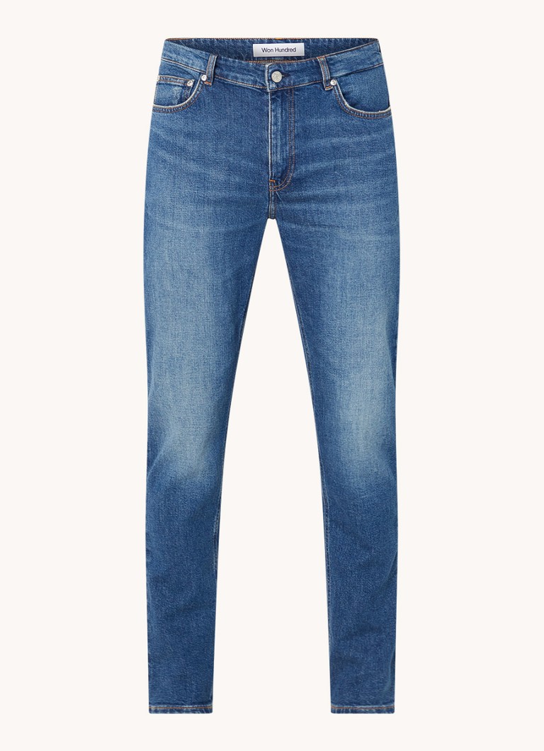 Džíny Won Hundred Dean slim fit, středně prané