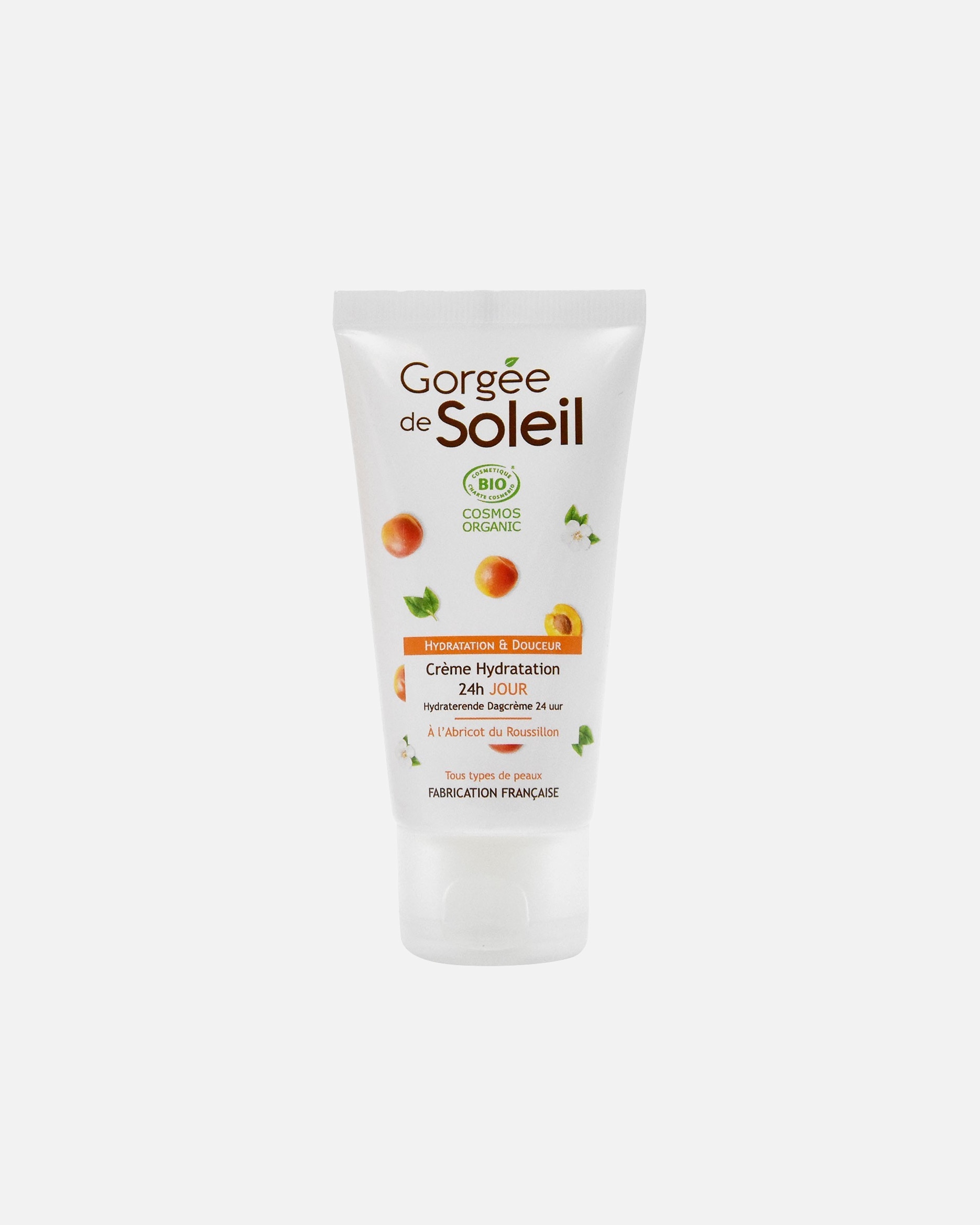 Crema giorno idratante 24 ore Gorgée de Soleil - certificata COSMOS ORGANIC