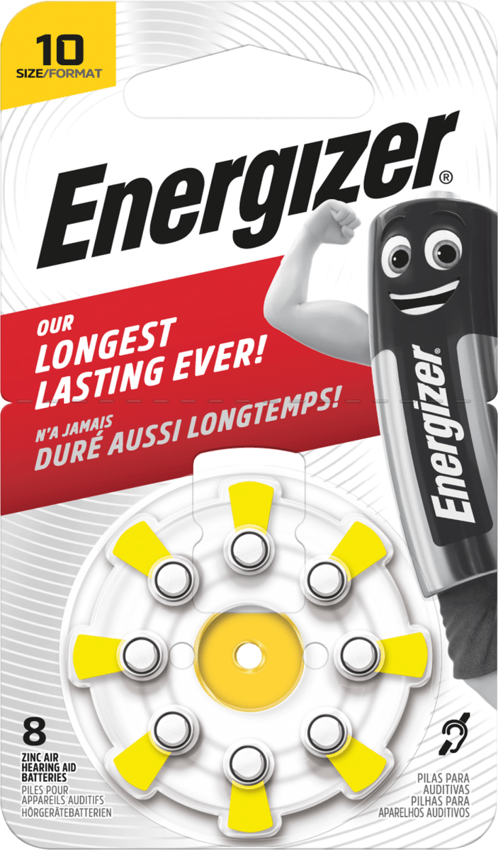 Batterien\tHörgeräte 10, 8 St