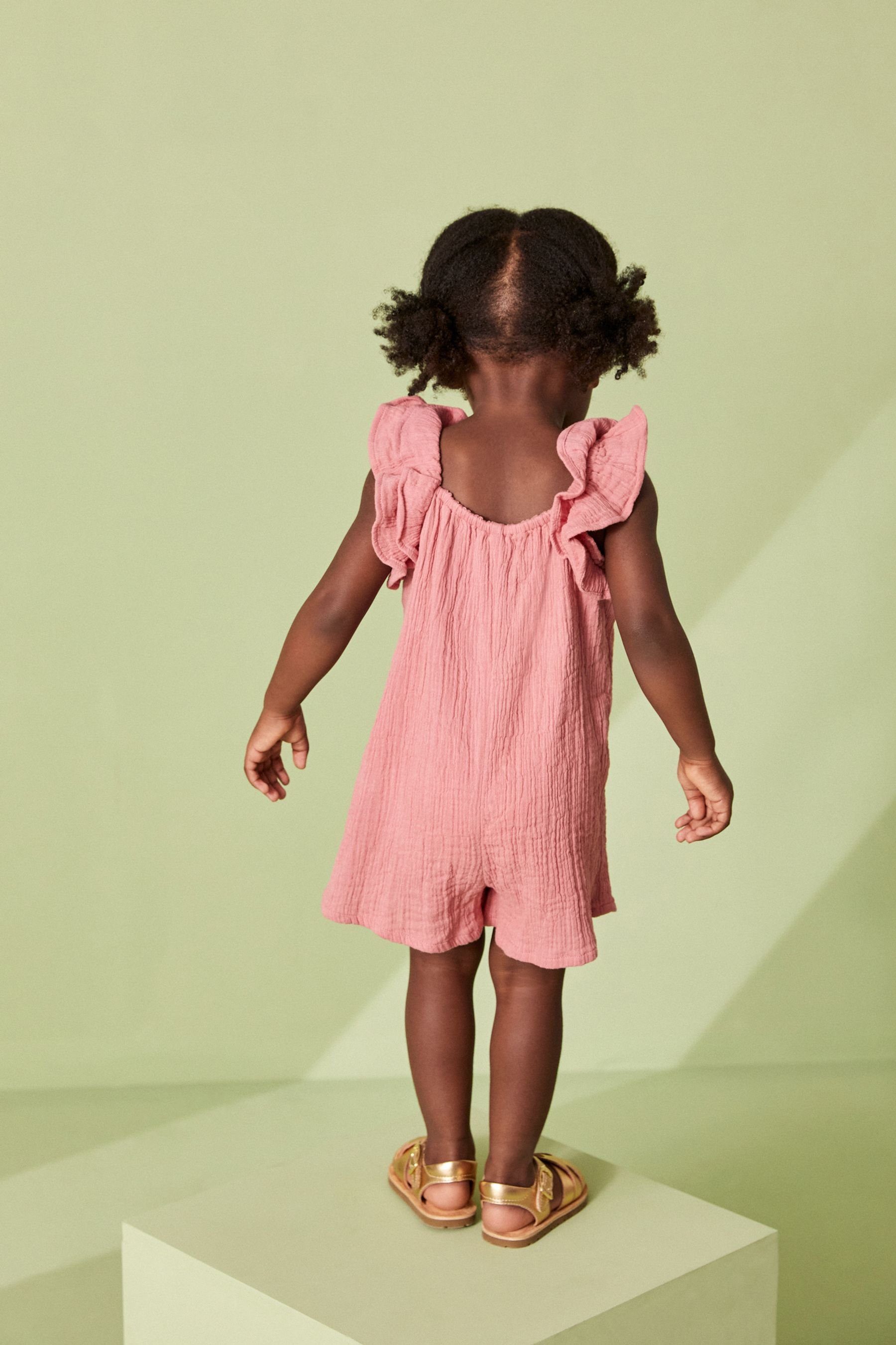 Next Playsuit Overall mit Rüschen (1-tlg)
