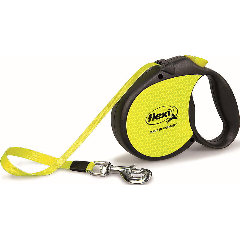 Flexi Hundebånd 5 m neon Flexi