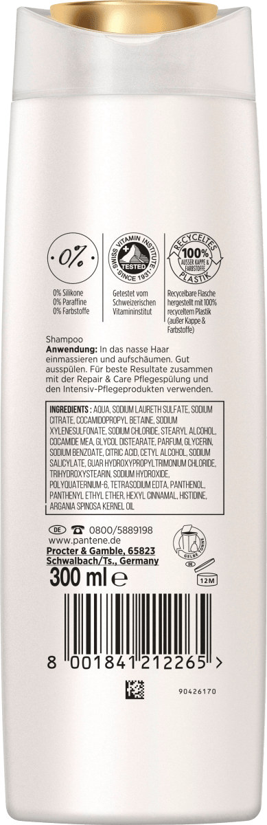 Shampoo Vita Glow Repair & Care, 300 ml