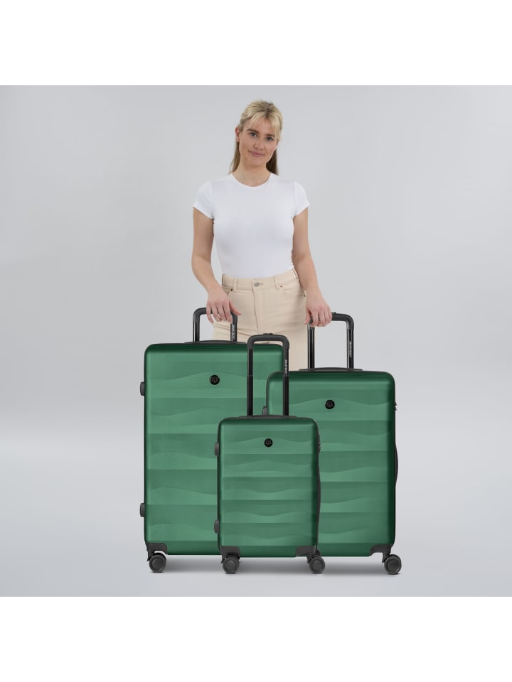 Smartbox Edition 03 4 Rollen Kofferset 3-teilig in dark-green günstig kaufen onesize