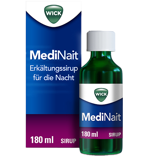 WICK MediNait Erkältungssirup  180 ml  Sirup