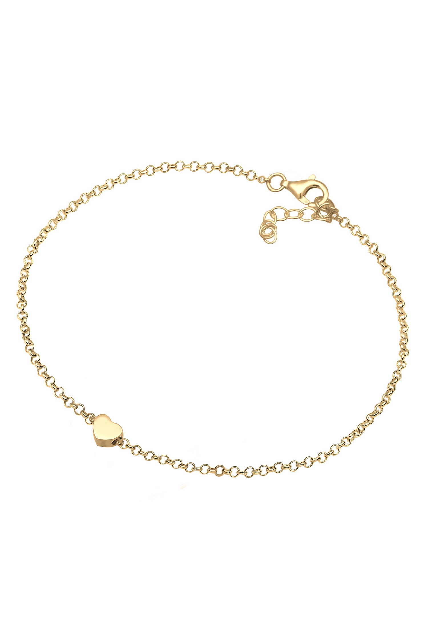 Colgante de corazón para mujer Elli, diseño de filigrana de amor en plata de ley 925.