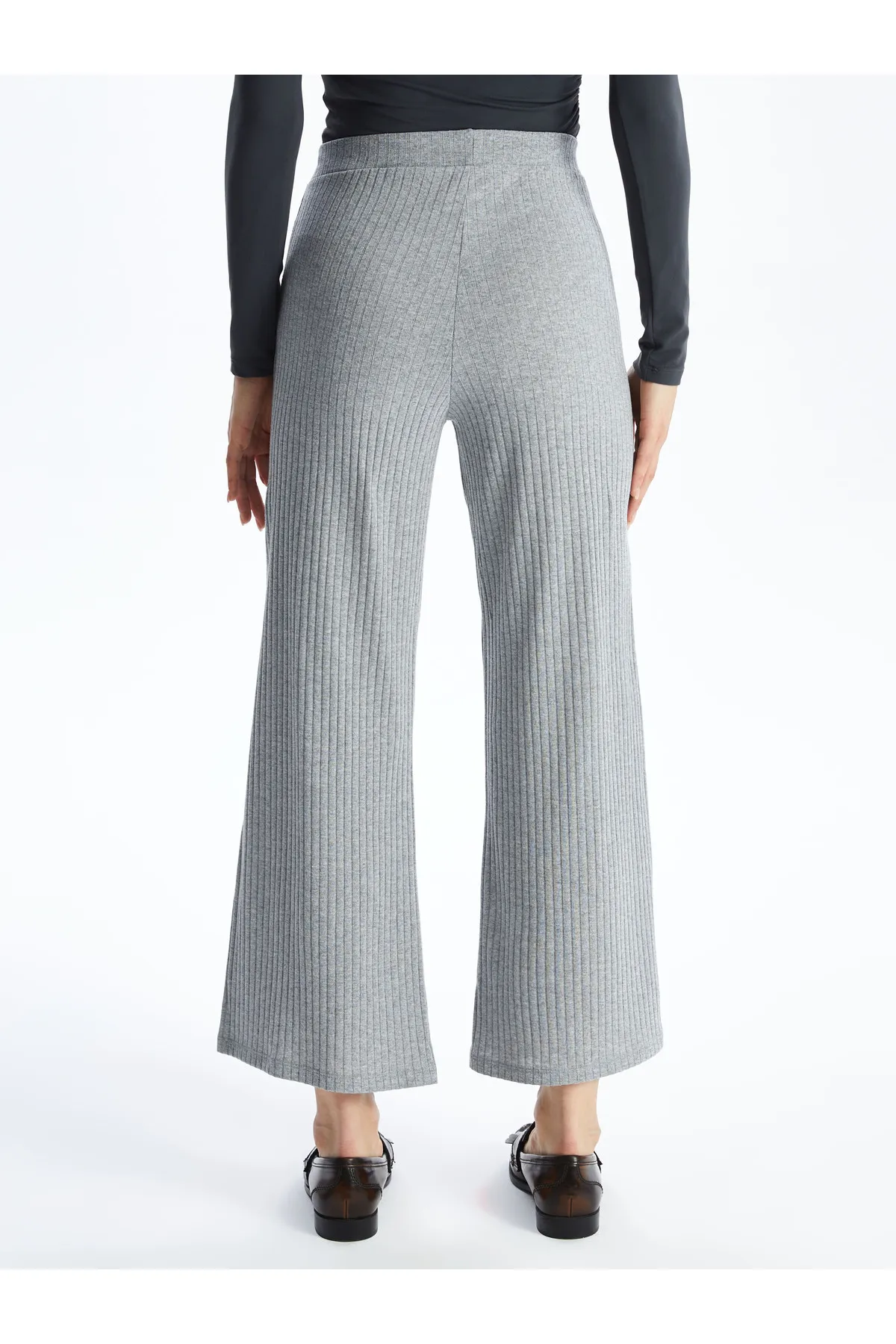LC Waikiki  Schlichte Damen-Jogginghose mit weitem Bein und elastischem Bund