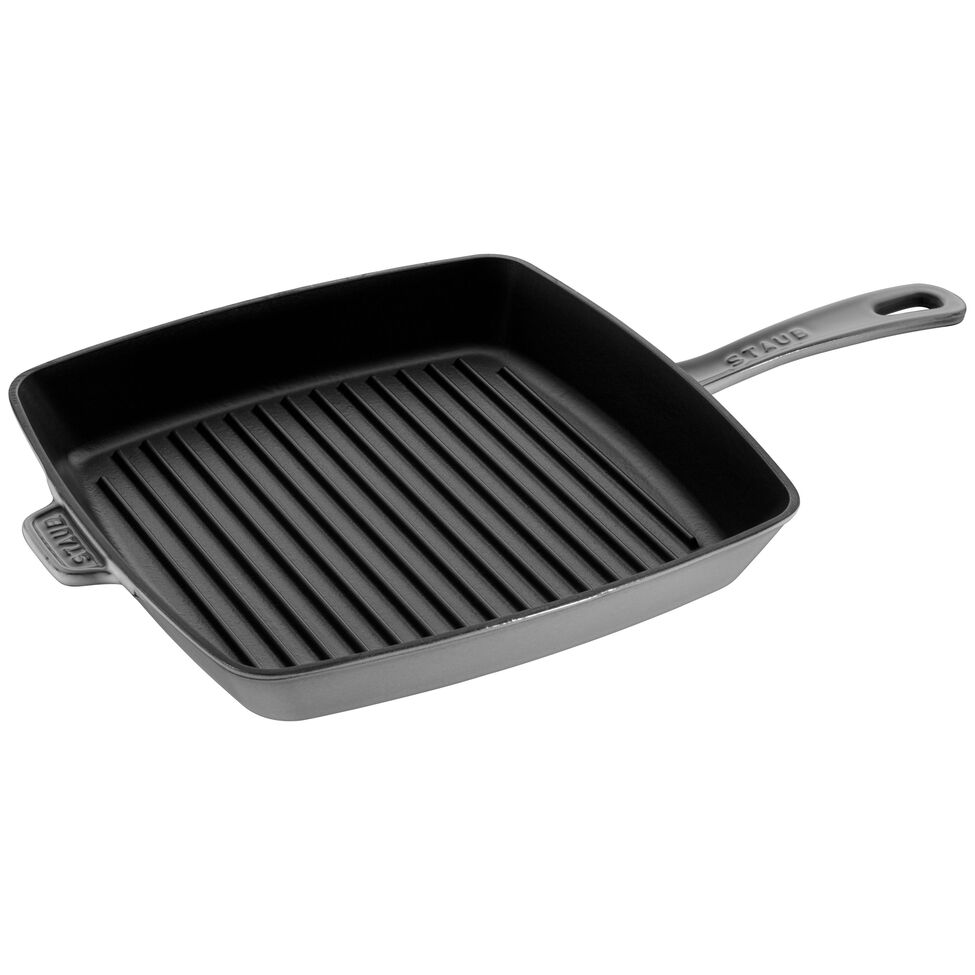 American Grill 30 cm, Gusseisen, Graphit-Grau