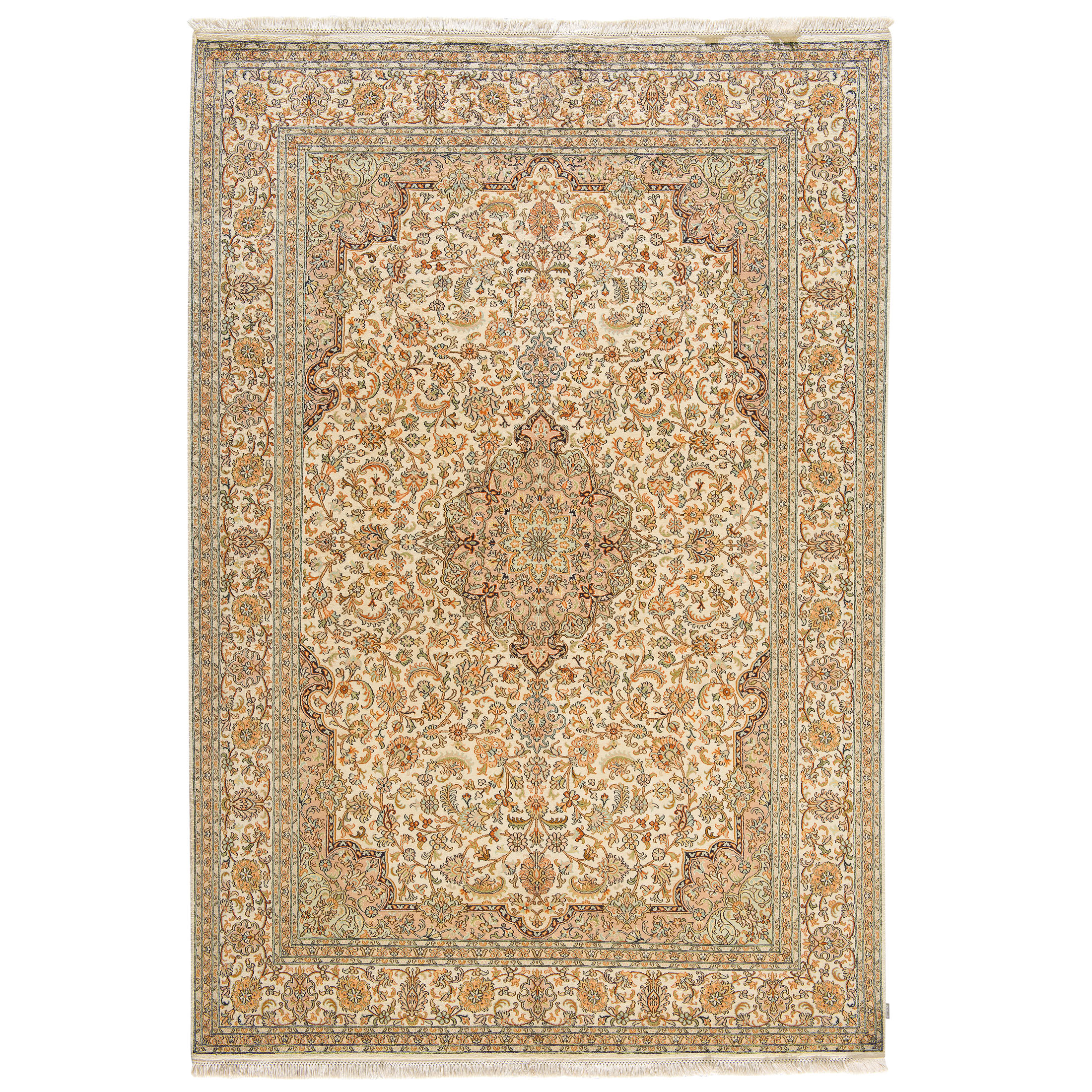 Kaschmir Seide 18/18 ca. 171 x 253 cm, Unikat / Einzelstück