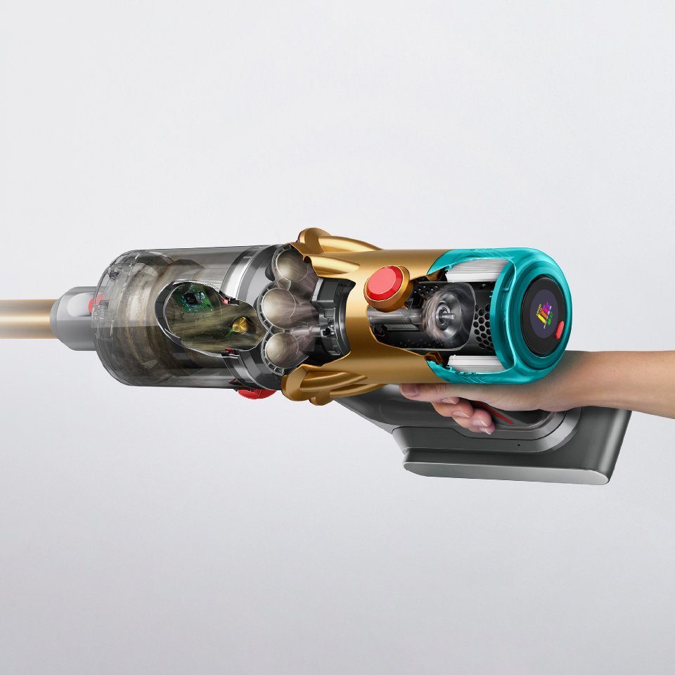 DYSON Akku-Hand-und Stielstaubsauger V12™ Detect Slim Absolute, 545 W, Beutellos