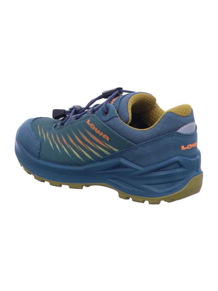 LOWA Outdoorschuhe ZIRROX II GTX LO JR in petrol/senf günstig kaufen
