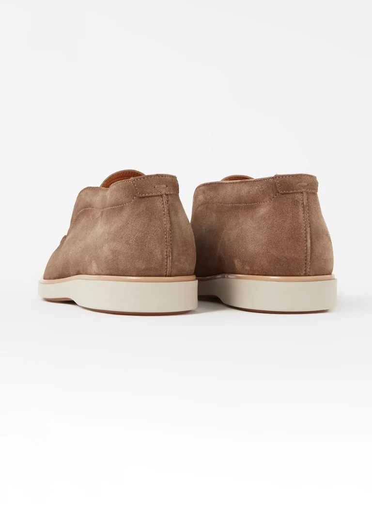 Magnanni suede loafer